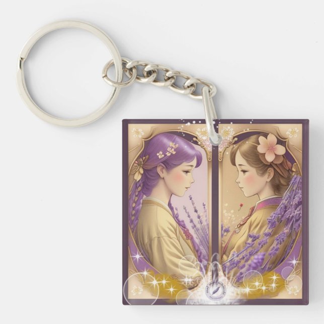 Llavero Ladies Gold Schmidt Stationery (Frente)