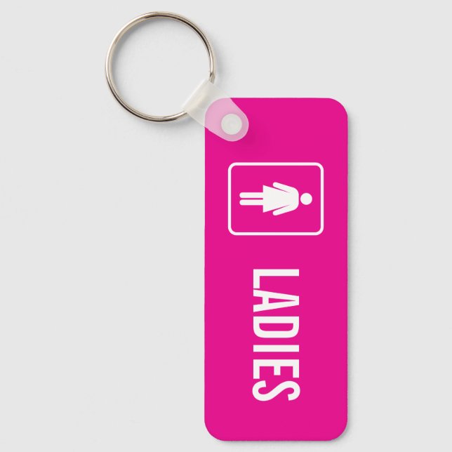 Llavero Ladies Toilet Keychain (Anverso)