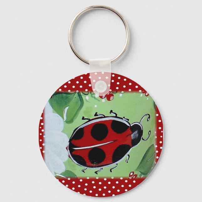 Llavero Lady Bug (Anverso)