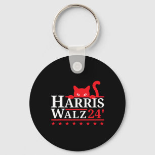 Llavero Lady De Gato Sin Hijos Para Kamala Harris Tim Whei