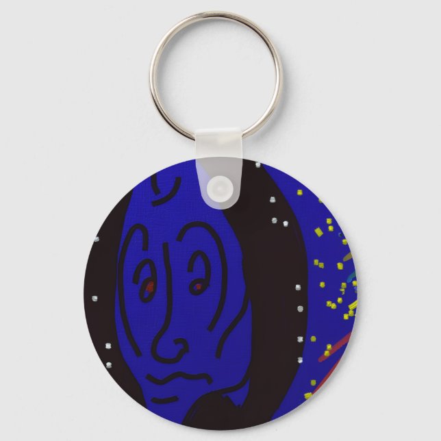 Llavero Lady in Wintertime Keychain (Anverso)