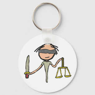 Llavero Lady Justice