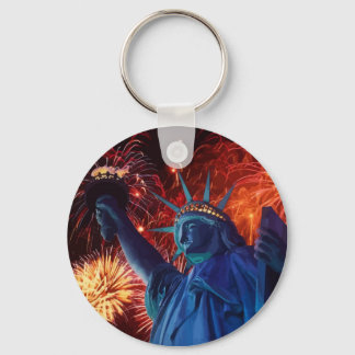 Llavero Lady Liberty Keychain