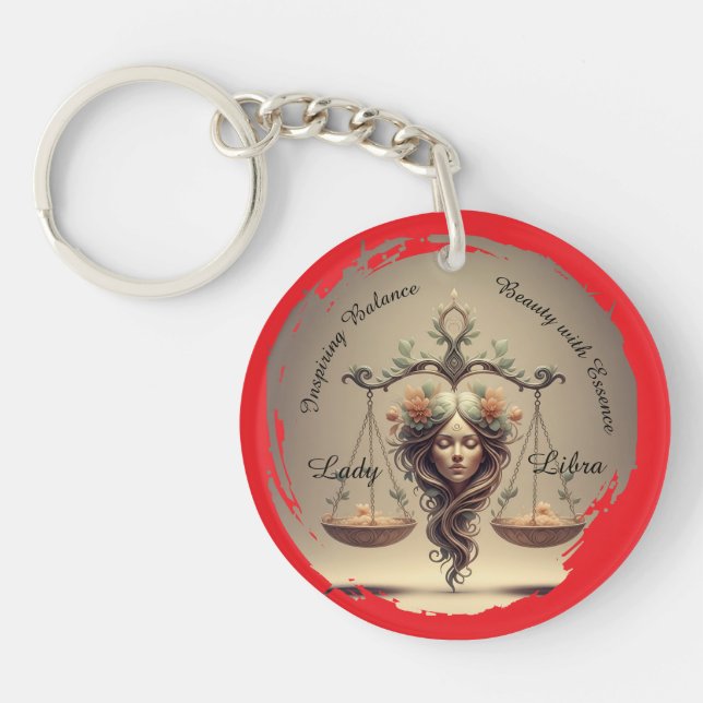 Llavero Lady Libra (Frente)