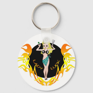 Llavero Lady Luck Keychain