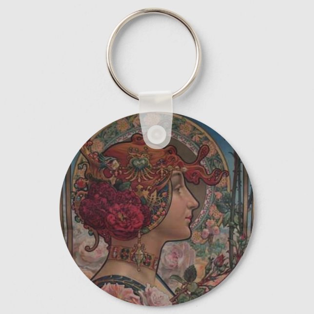 Llavero Lady of the roses (Anverso)