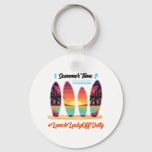 Llavero Lady Off Duty Verano Tiempo Fin Del Año Escolar