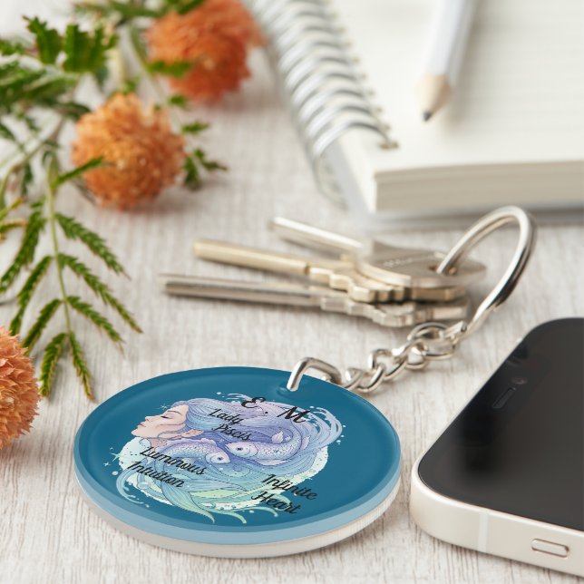 Llavero Lady Piscis (Frente Derecha)