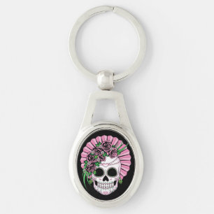 Llavero Lady Sugar Skull