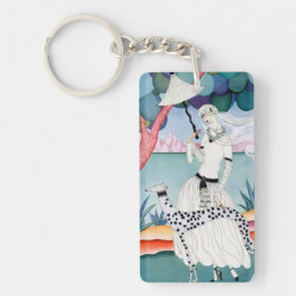 Llavero Lady with Dalmatian Dog - Helen Dryden