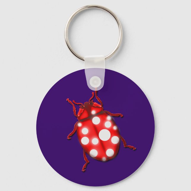 Llavero Ladybird Lady Bug Gardening Gifts (Anverso)