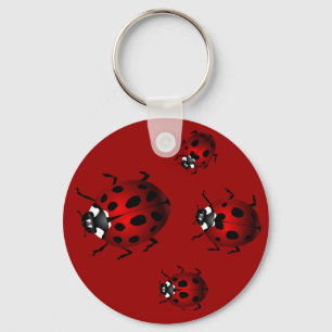 Llavero Ladybug Art Keychain Bug Keepsake Ladybug Regalos