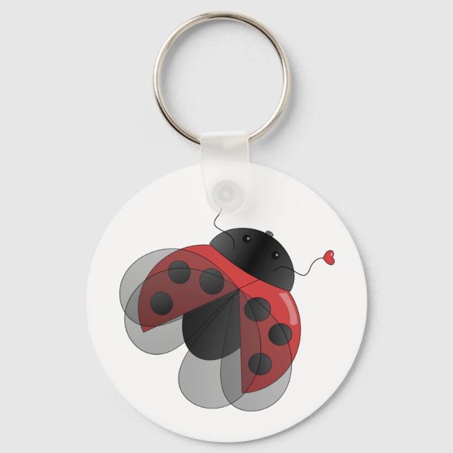 Llavero Ladybug con Open Wings (Anverso)