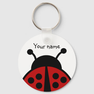 Llavero Ladybug con tu nombre