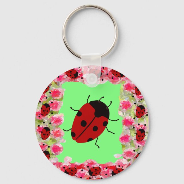Llavero Ladybug de Pascua (Anverso)
