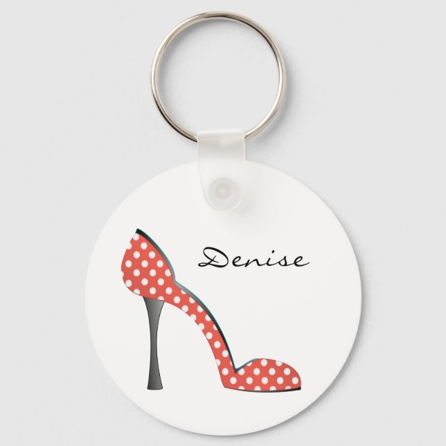 Llavero Ladybug Dot Shoe (Anverso)