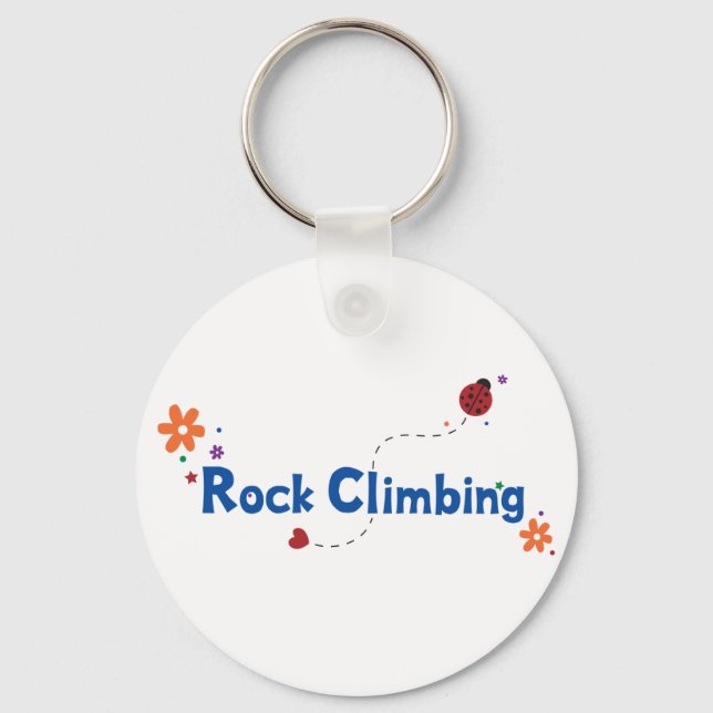 Llavero Ladybug Garden Rock Climbing (Anverso)