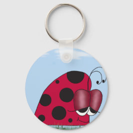 Llavero Ladybug gracioso y eufórico
