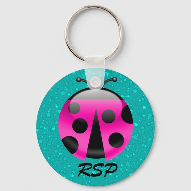 Llavero Ladybug Keychain afortunado - SRF (Anverso)