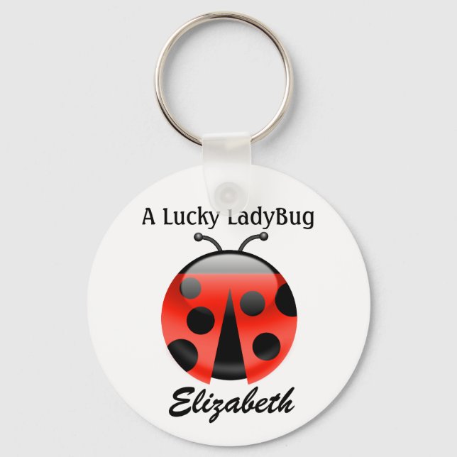 Llavero Ladybug Keychain afortunado - SRF (Anverso)
