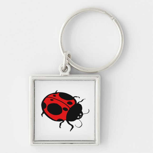 Llavero Ladybug sonriente - (Frente)