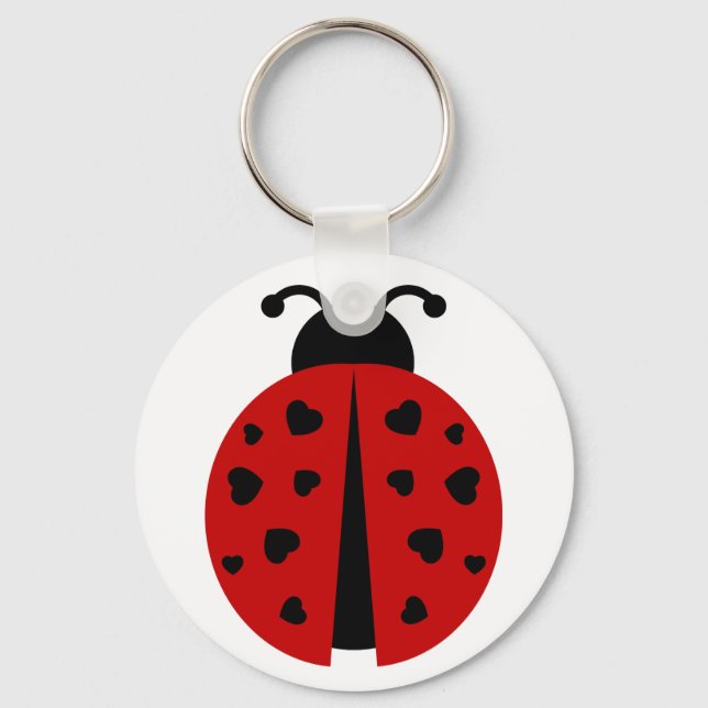 Llavero ladybugz. (Anverso)