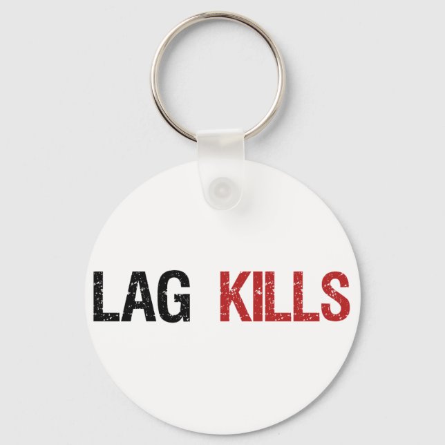 Llavero Lag Kills Gamers (Anverso)