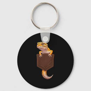 Llavero Lagarto Lindo Reptil Gecko Leopardo Bolsillo Diver