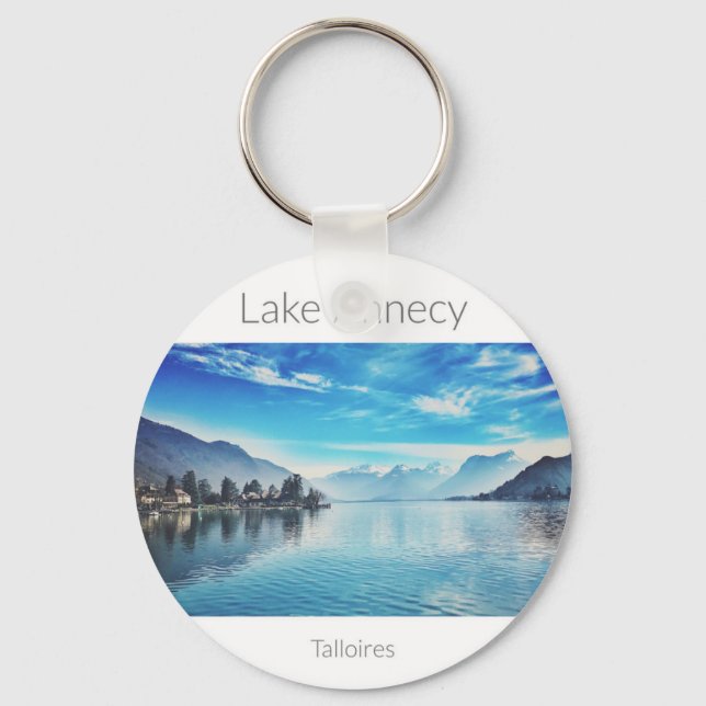 Llavero Lago Annecy, anillo de claves Talloires (Anverso)