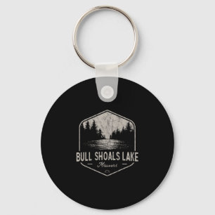 Llavero Lago Bull Shoals Misuri al aire libre Vintage