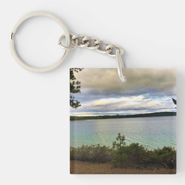 Llavero Lago Crescent, Oregón (Frente)