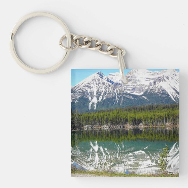 Llavero Lago de Banff, Alberta, Canadá (Frente)