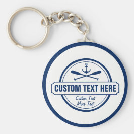 Llavero Lago personalizado, Casa de Playa y Anclaje Náutic