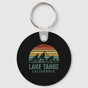 Llavero Lago Tahoe California Montañas Vintage Senderismo