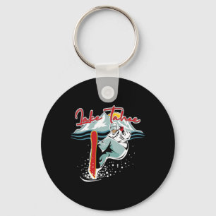 Llavero Lago Tahoe Sierra Nevada California Snowboard S