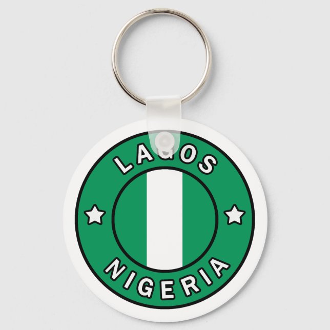Llavero Lagos Nigeria (Anverso)