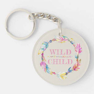 Llavero Lágrimas coloridas para niños silvestres arte acua