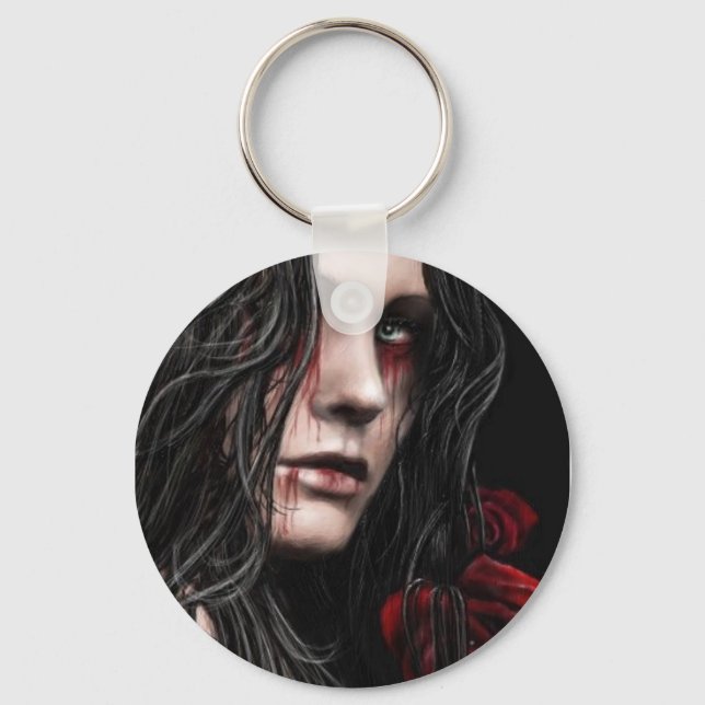 Llavero Lágrimas de sangre y Rosas Keychain (Anverso)
