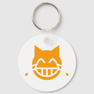 Llavero Lágrimas del gato de la Emoji de alegría