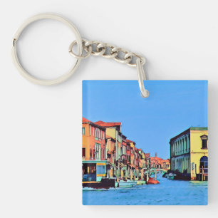 Llavero Laguna veneciana - MURANO - vista