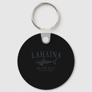Llavero Lahaina hawaii tiburón vintage pizarra arte pesca