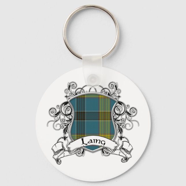 Llavero Laing Tartan Shield (Anverso)