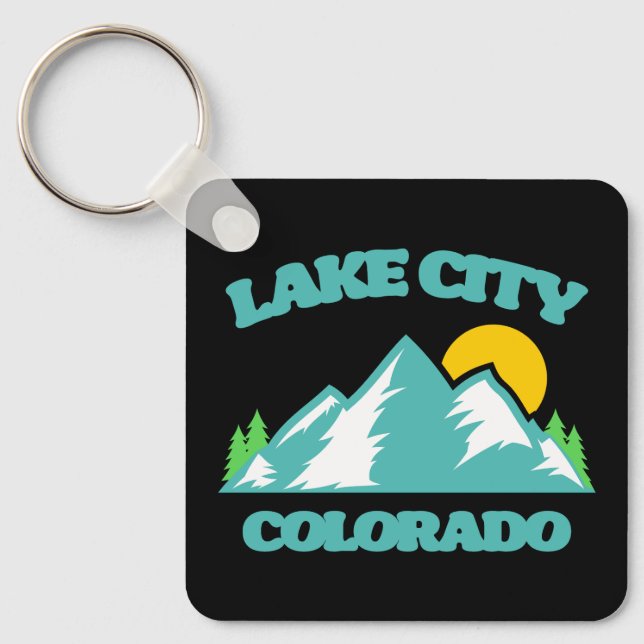 Llavero Lake City Colorado (Anverso)