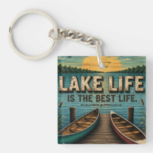 Llavero Lake Life Is the Best Life Lake House