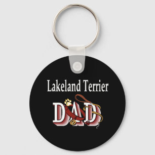Llavero Lakeland Terrier dad Keychain