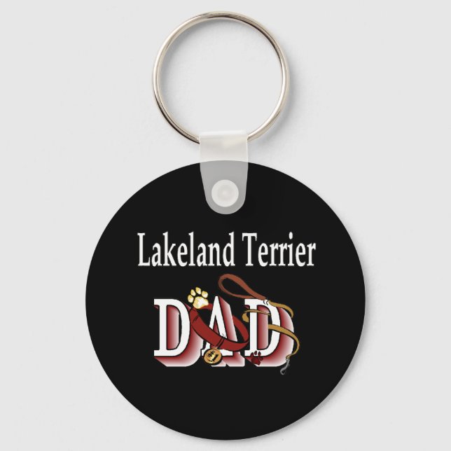 Llavero Lakeland Terrier dad Keychain (Anverso)