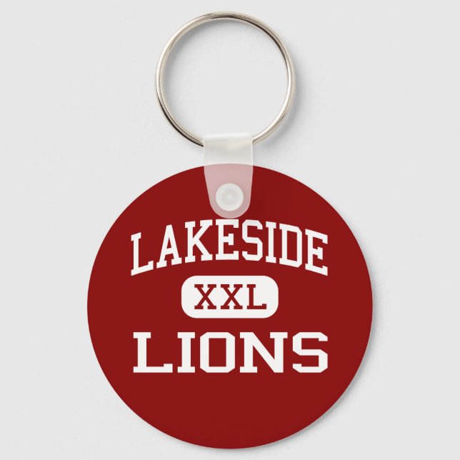 Llavero Lakeside - Leones - Medio - Seattle Washington (Anverso)