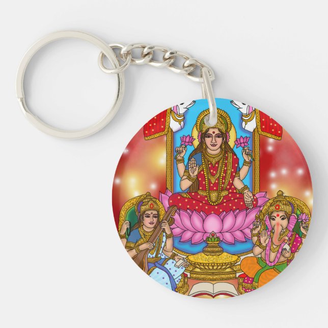 Llavero Lakshmi Ganesh Keychain (Frente)