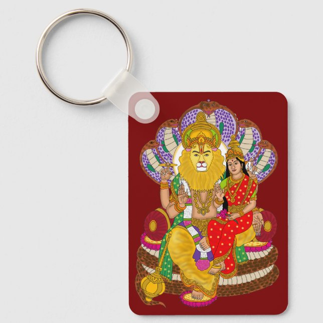 Llavero Lakshmi Narasimha Keychain (Anverso)