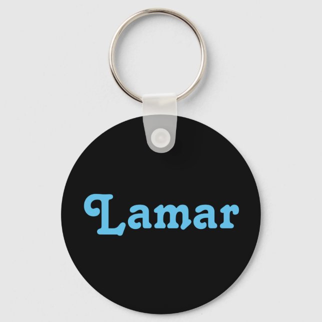 Llavero Lamar de la cadena de claves (Anverso)